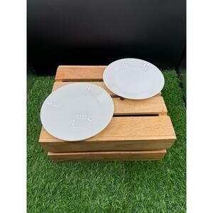 Corelle Winter Frost White Bread Plates - Set of 2 – 6.75"